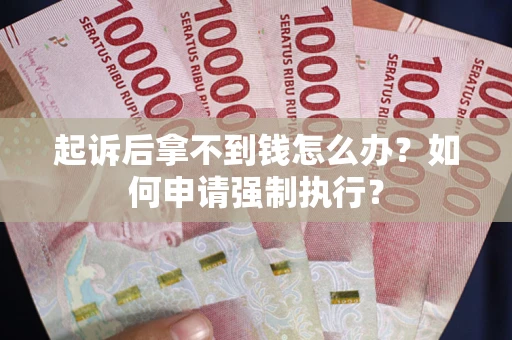 济南起诉后拿不到钱怎么办？如何申请强制执行？