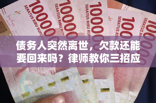 济南债务人突然离世，欠款还能要回来吗？律师教你三招应对