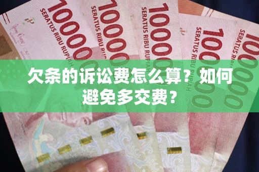济南欠条的诉讼费怎么算？如何避免多交费？